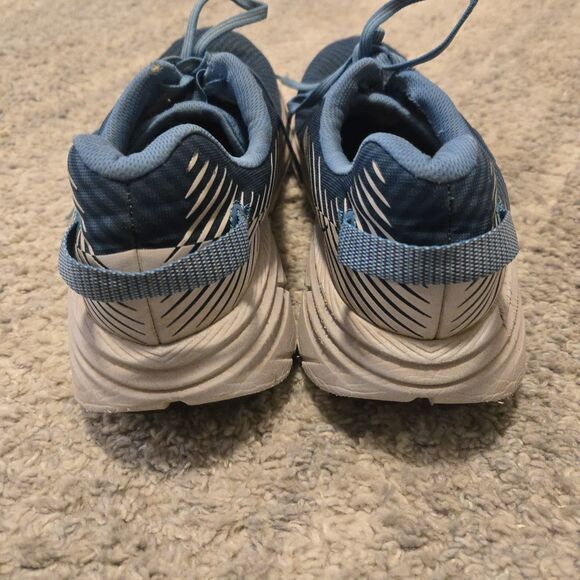 Hoka One One Rincon 2 Men’s Blue Moon/White Running Shoes 1110514 BMWH – Size 12 - Picture 3 of 11